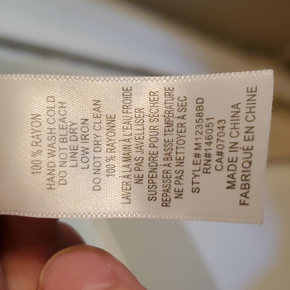 3/$30 Faith and Joy Tie Dye Cold Shoulder Top - Picture 5 of 6